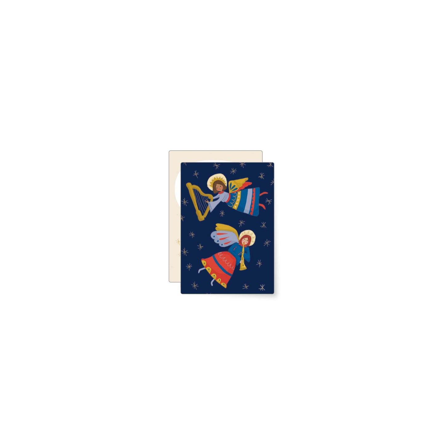 Christmas Angel | Mini Christmas Postcard.
