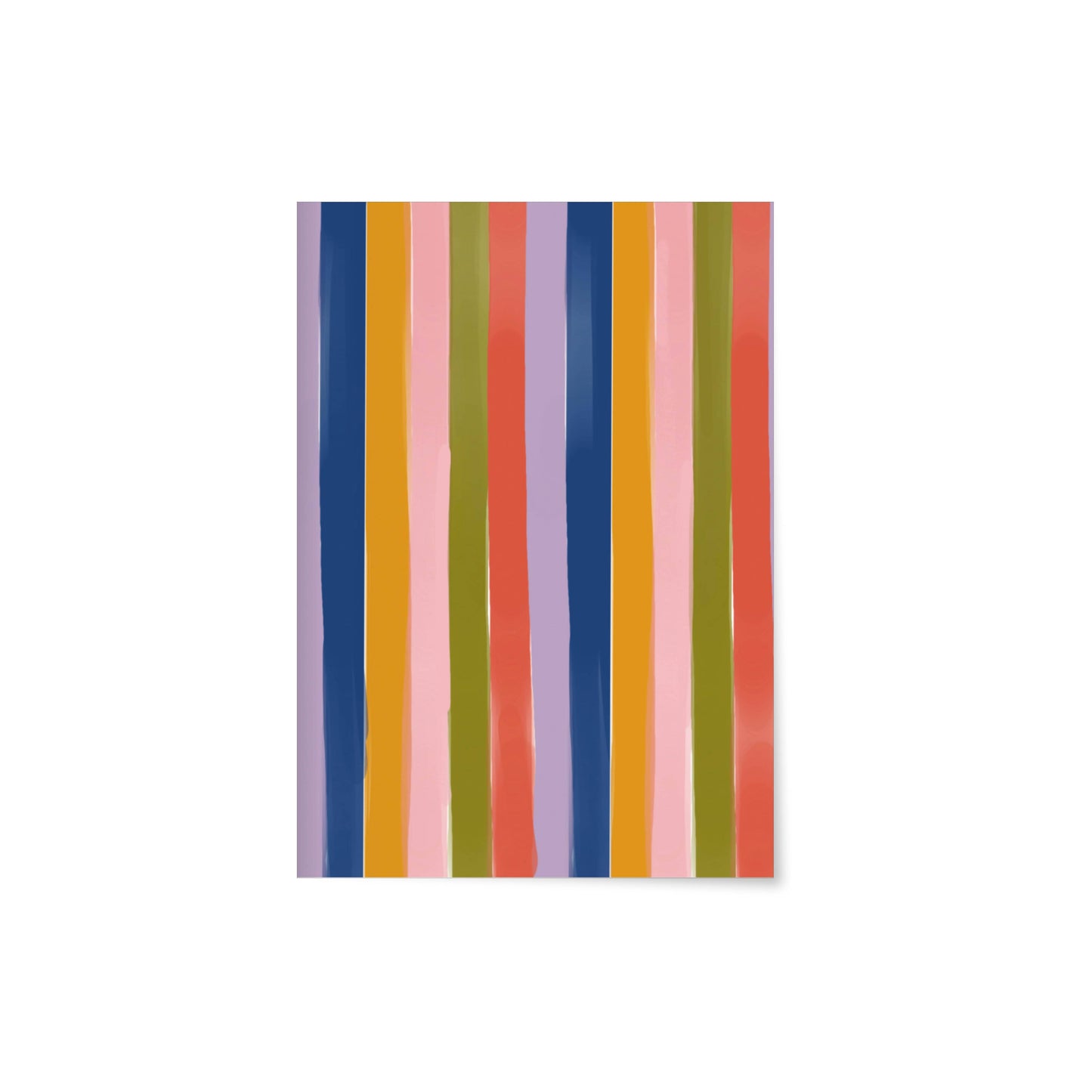 *Apple Paper* A5 48-page Striped Softcover Notebook