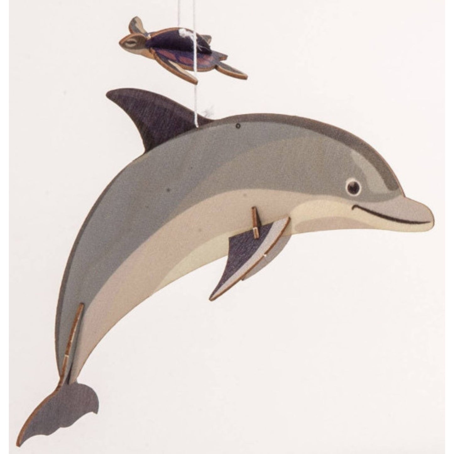 3D Dolphin Wooden Greetings Card - Post it. Make it. Love it.