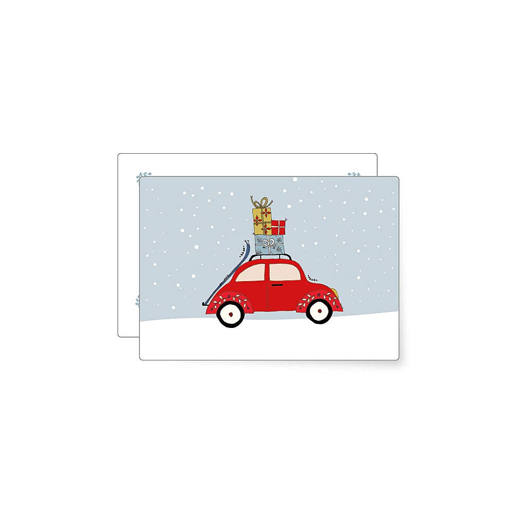 Christmas beetle |Mini Christmas Postcard.